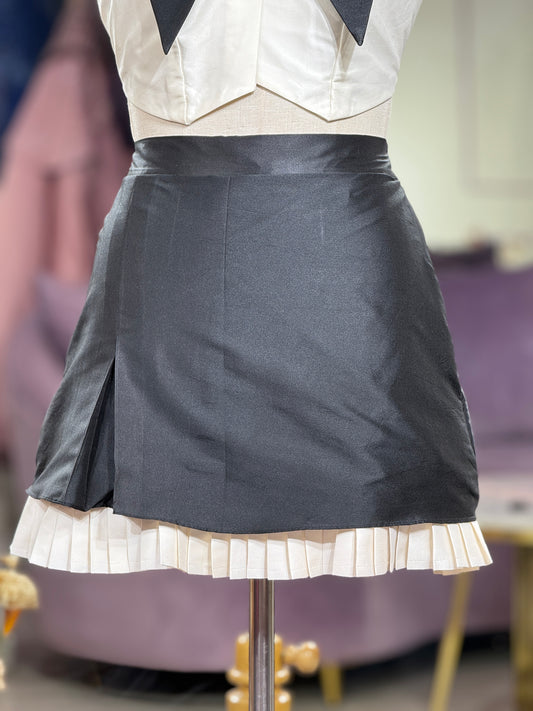 Eloise Color block mini skirt